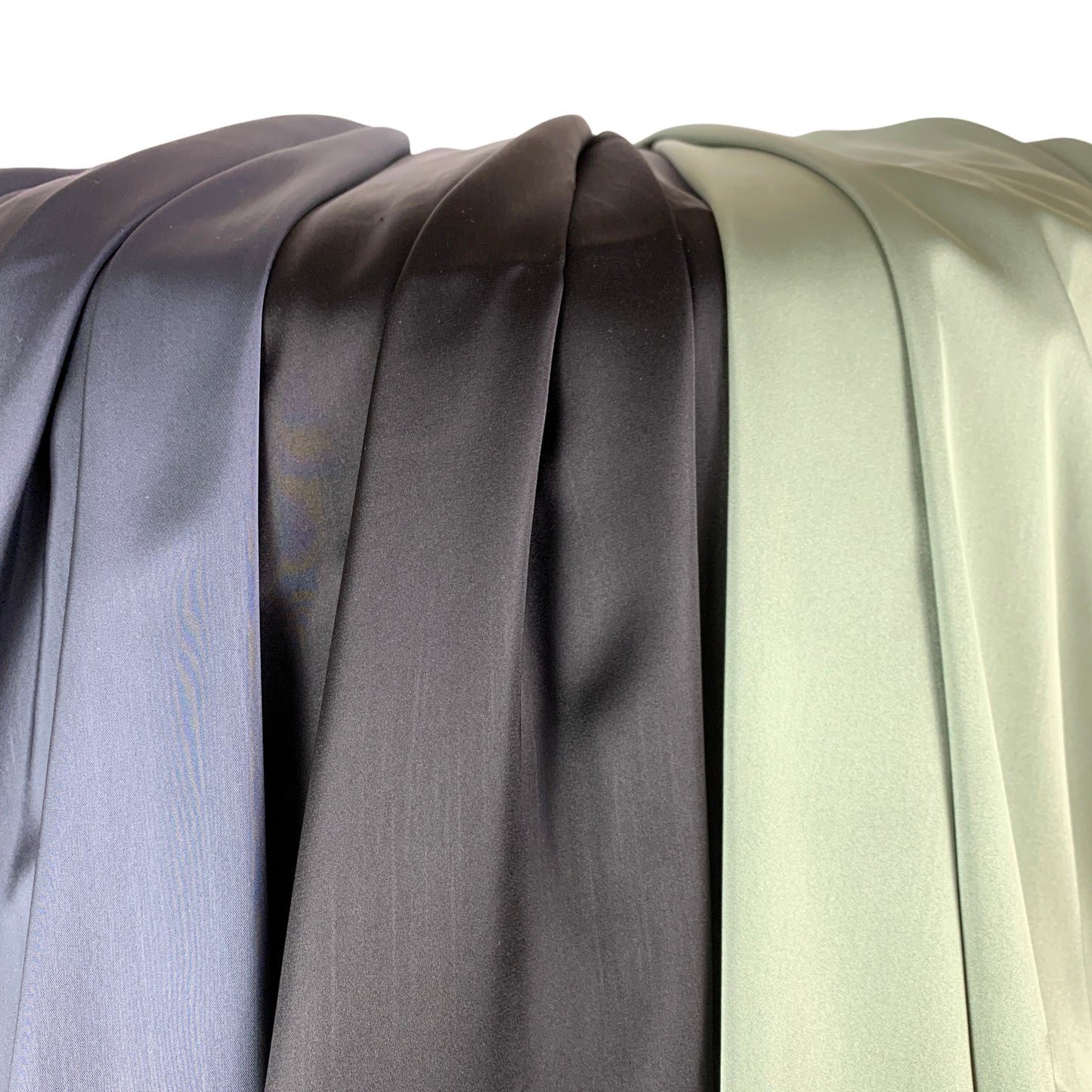 Korean Silk Hijab – Muted Blue | Soft, Lightweight & Premium Quality