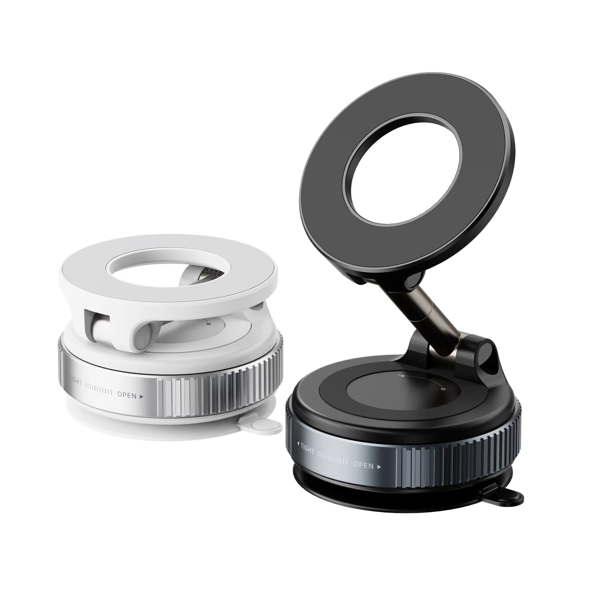 360° Rotating Magnetic Phone Holder – Foldable, Retractable & Universal for iPhone