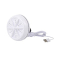Mini Portable Ultrasonic Turbine Washing Machine with Spin Laundry Washer.