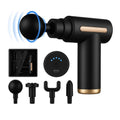 5-in-1 Electric Massage Gun for Full Body Relief, 6 Speeds & 4 Heads