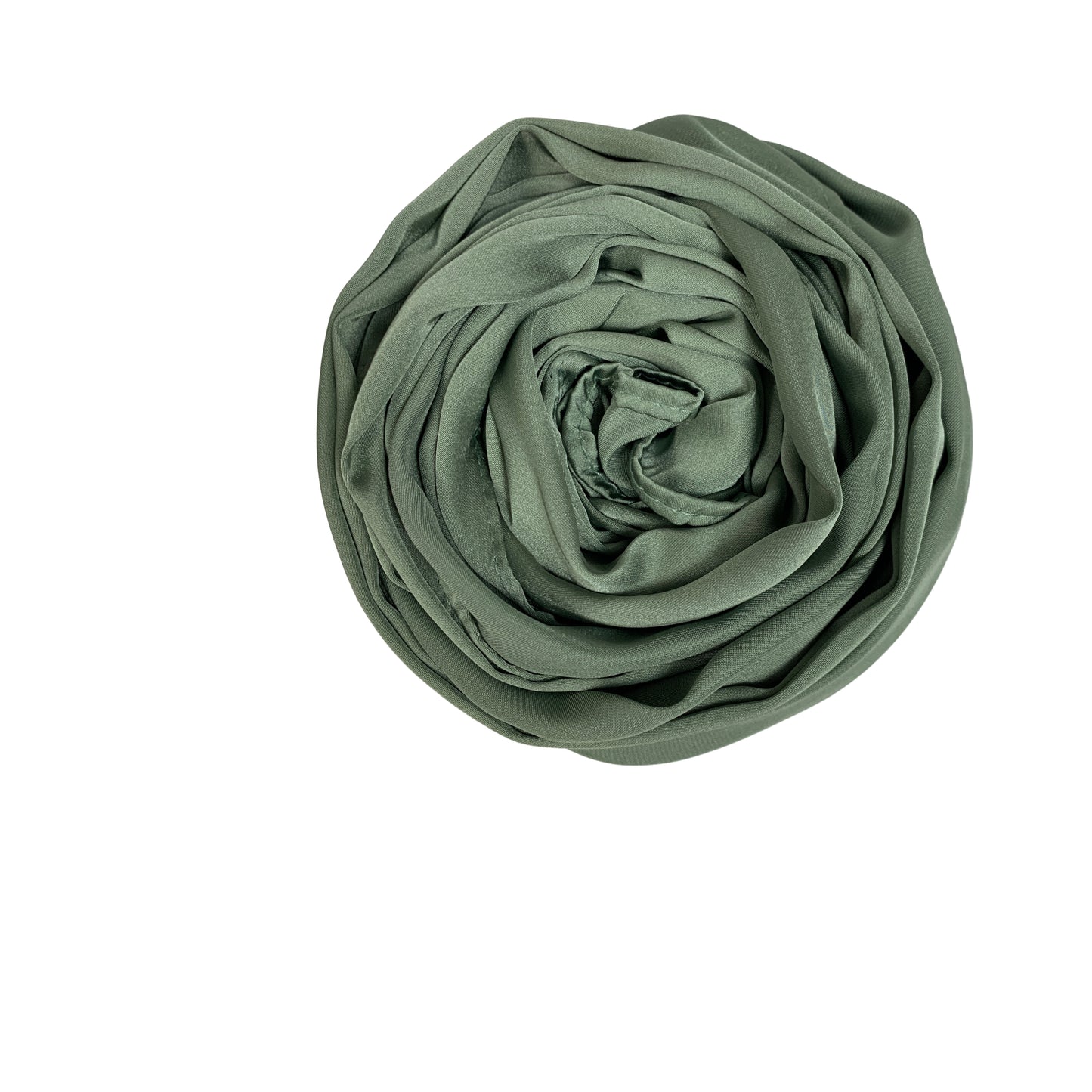 Korean Silk Hijab – Sage Green | Soft, Lightweight, Non-Slip & Premium Quality