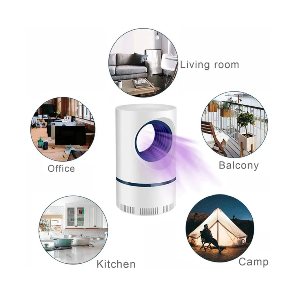 Electric Mosquito Killer Lamp – USB LED Insect Repellent Trap & Fly Mosquito Zapper Light