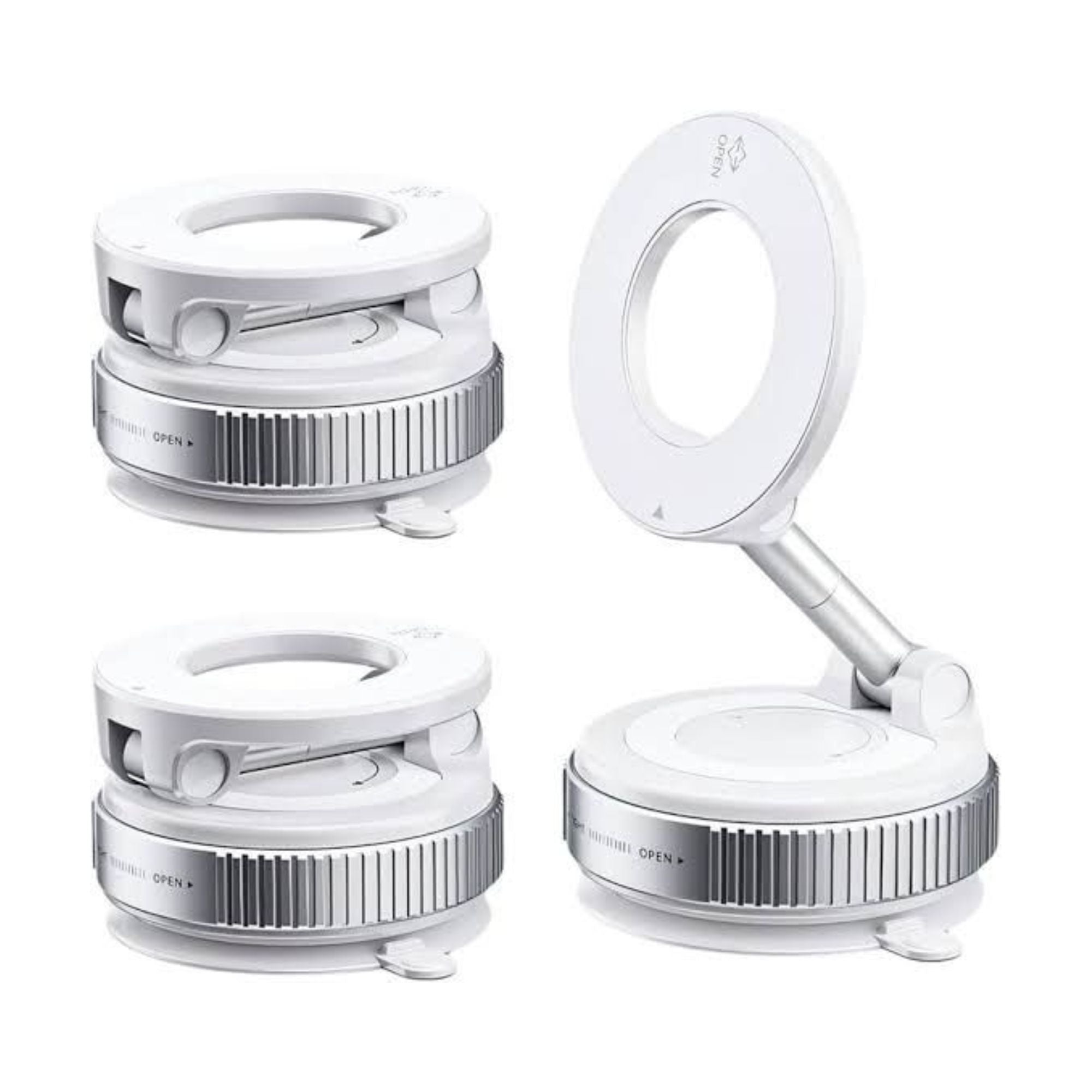 360° Rotating Magnetic Phone Holder – Foldable, Retractable & Universal for iPhone