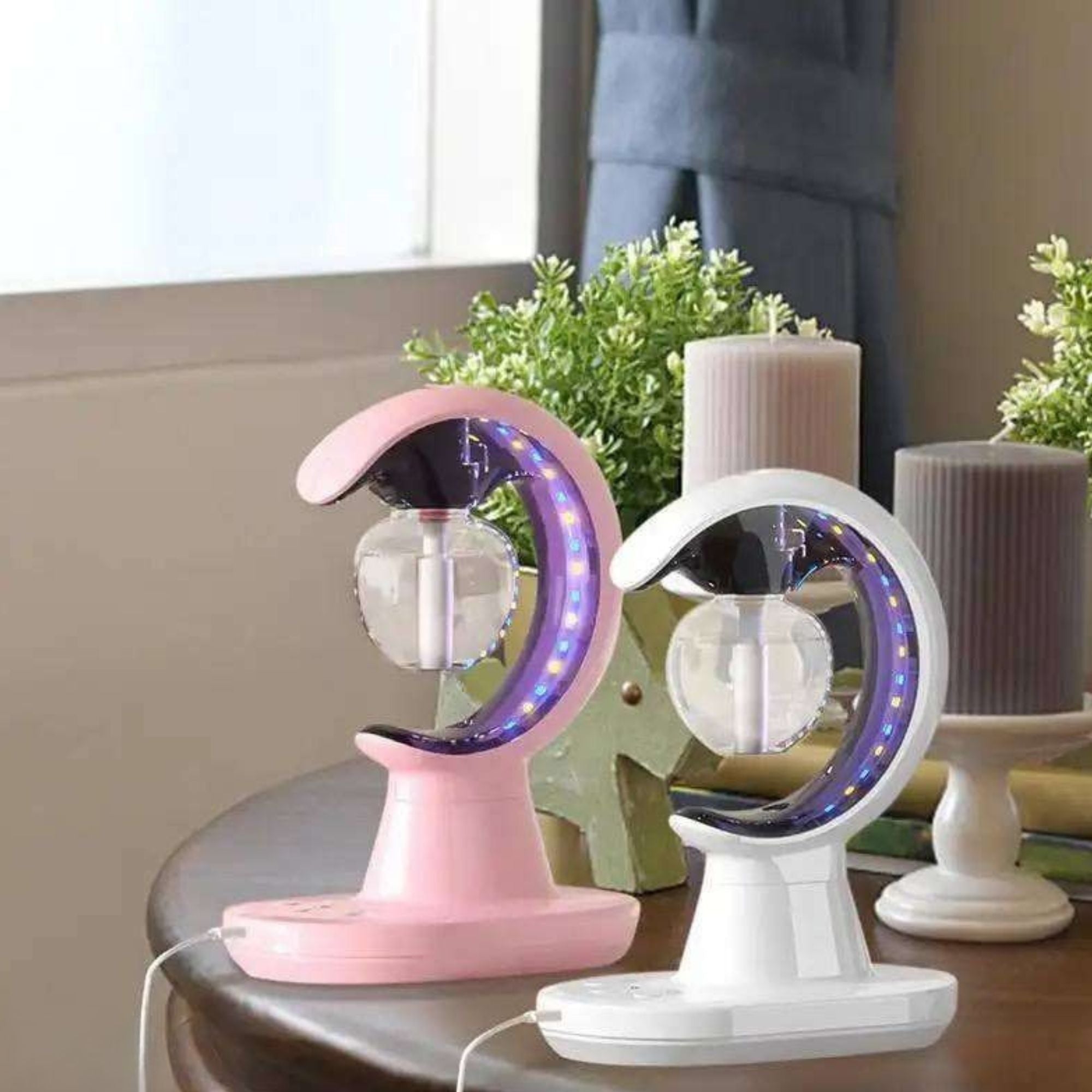 3-in-1 Mosquito Repellent Humidifier Lamp –  Evaporative & Night Light (Random Color)